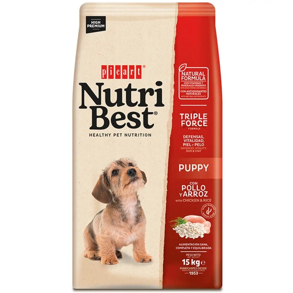 Nutribest Puppy Frango & Arroz 15 kg
