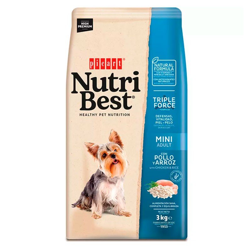 Nutribest Mini Adulto 3 kg